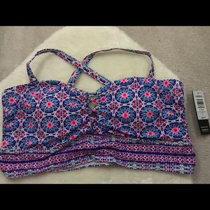 Torrid Lattice swim suit top
